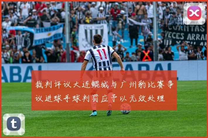 裁判评议大连鲲城与广州豹比赛争议进球手球判罚应予以无效处理